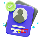 Tornar-se um membro do 30xbet é muito simples